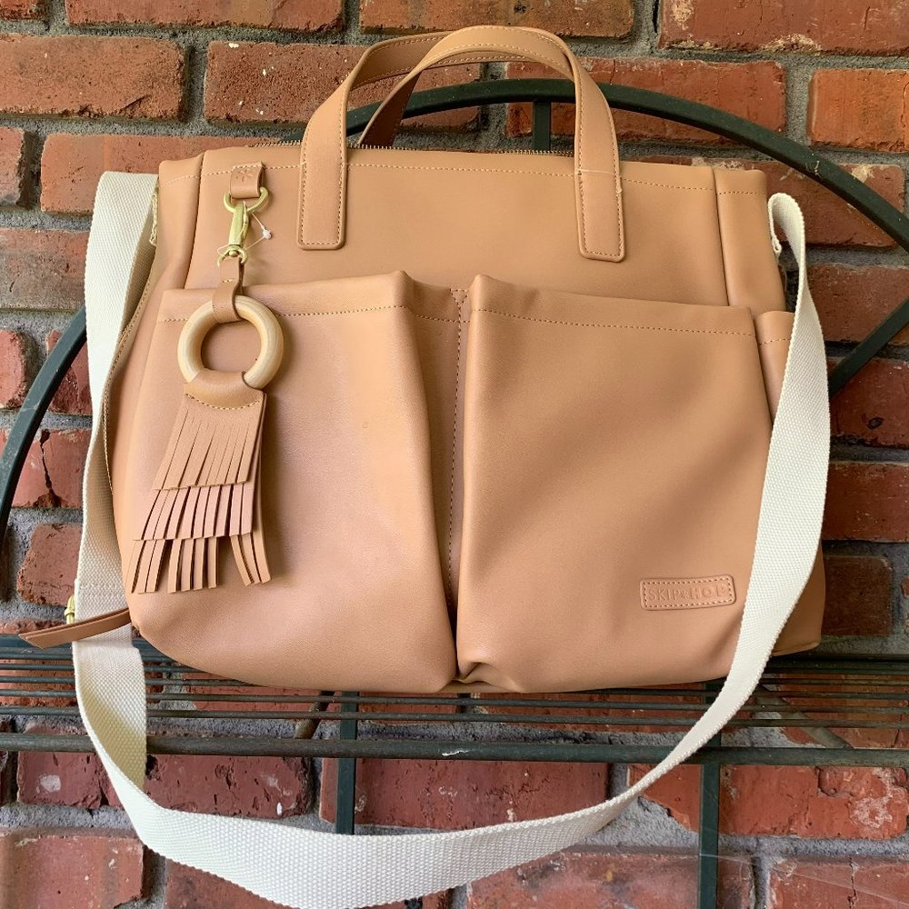 Skip Hop Diaper Bag Nude Tan NWOT